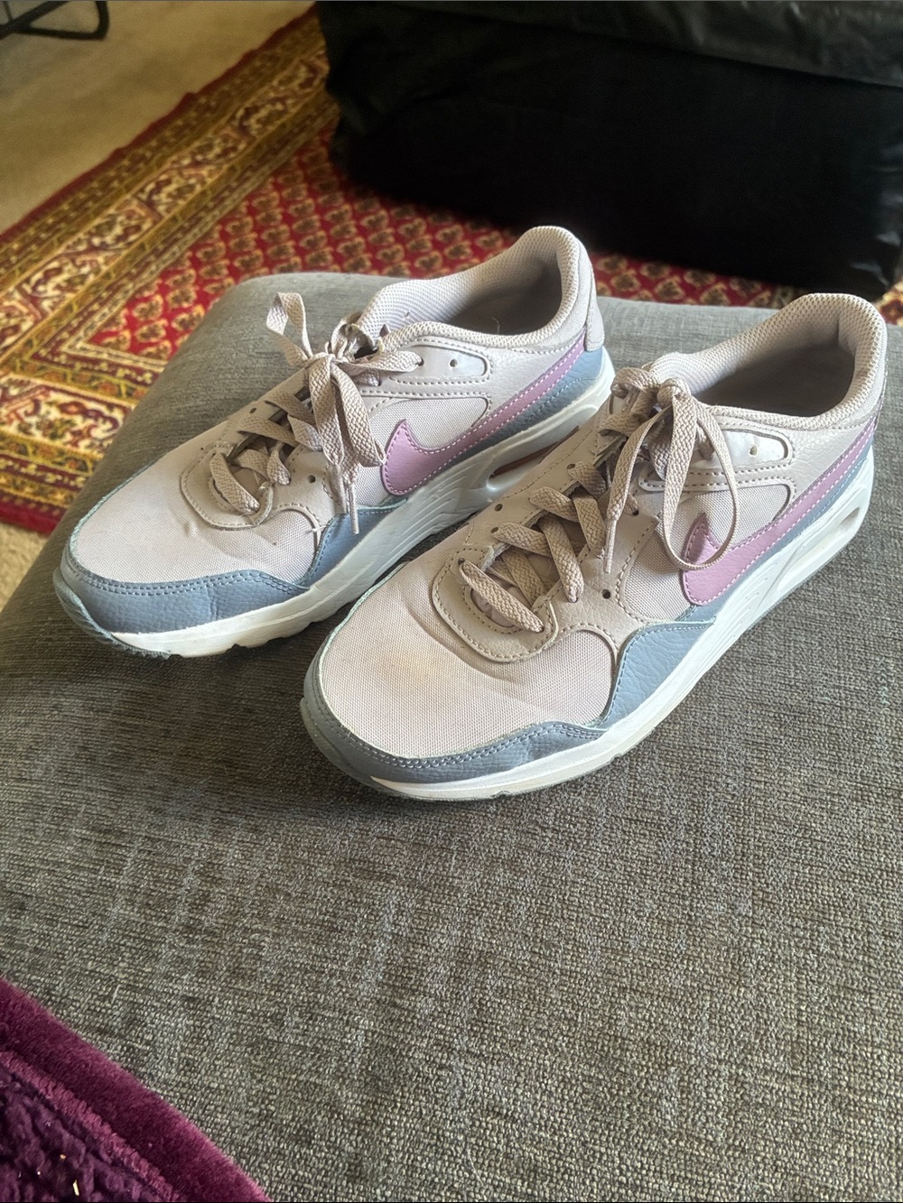 Nike Women's Air Max Casual Sneakers - Lilac / Gray Sz8.5
